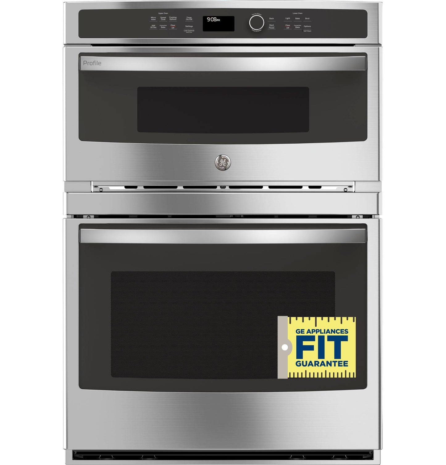 PT9800SHSS GE Profile™ 30 in. Combination Double Wall Oven with Convection and Advantium® Technology
