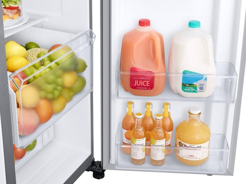 Samsung RS27T5200SR 27. 4 cu. ft. Side-by-Side Refrigerator with Large Capacity in Stainless Steel