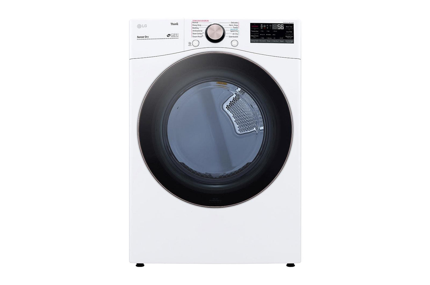 Lg DLGX4001W 7.4 cu. ft. Large Capacity Front Load Gas Dryer - White