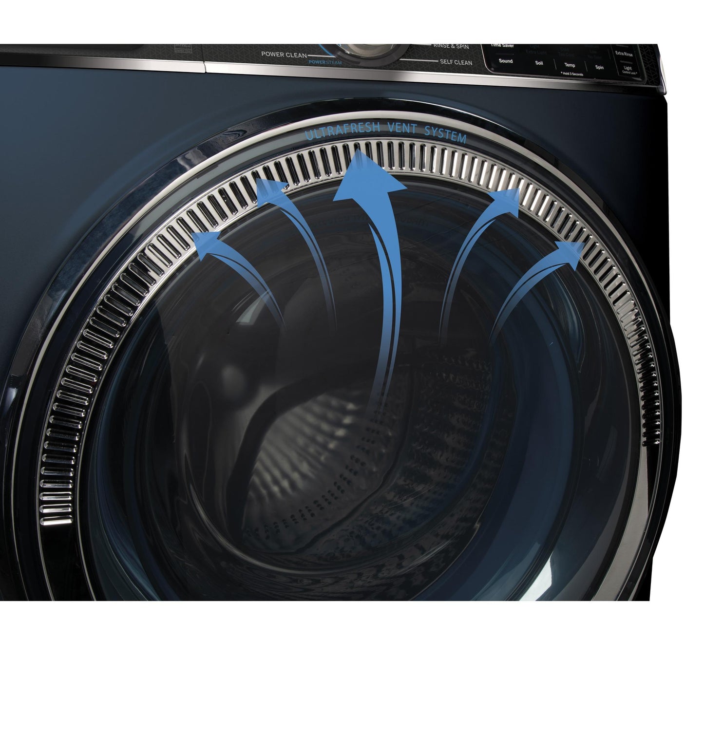 GE® ENERGY STAR® 5.0 cu. ft. Capacity Smart Front Load Steam Washer with SmartDispense™ UltraFresh Vent System with OdorBlock™ and Sanitize   Allergen