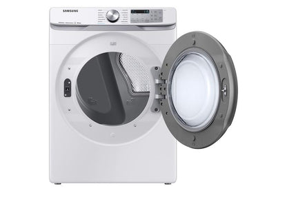 Samsung DVG50R8500W 7.5 cu. ft. Smart Gas Dryer with Steam Sanitize+ in White