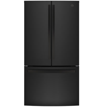 GNE27JGMBB GE® ENERGY STAR® 27.0 Cu. Ft. French-Door Refrigerator