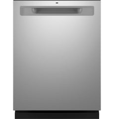 GDP630PYRFS GE® ENERGY STAR® Top Control with Plastic Interior Dishwasher with Sanitize Cycle