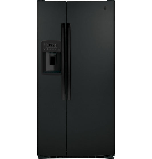 GSS23GGPBB GE® 23.0 Cu. Ft. Side-By-Side Refrigerator