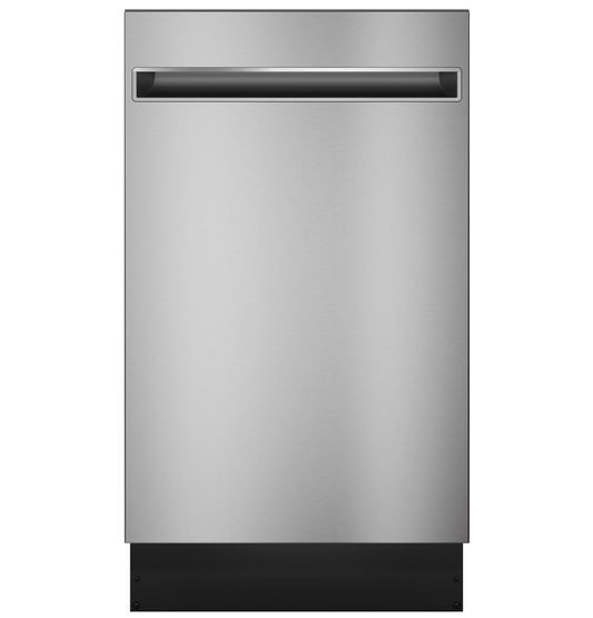 PDT145SSLSS GE Profile™ ENERGY STAR® 18" ADA Compliant Stainless Steel Interior Dishwasher with Sanitize Cycle