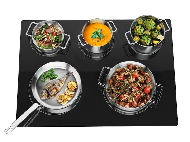 Samsung NE59M4320SG 5.9 cu. ft. Freestanding Electric Range with Convection in Black Stainless Steel