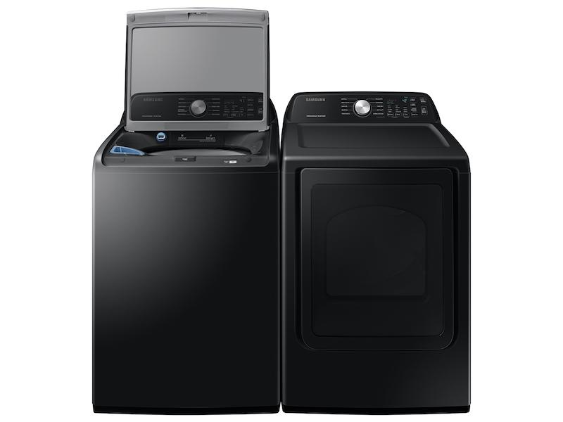 7.4 cu. ft. Electric Dryer with Sensor Dry in Brushed Black