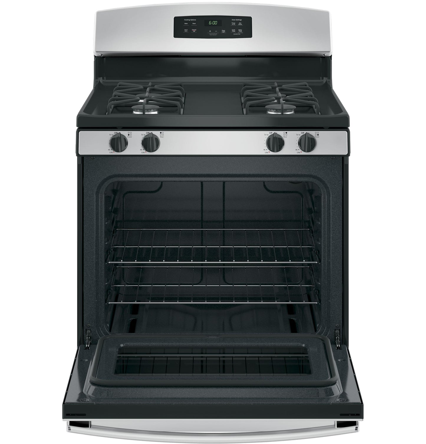 JGBS60REKSS GE® 30" Free-Standing Gas Range