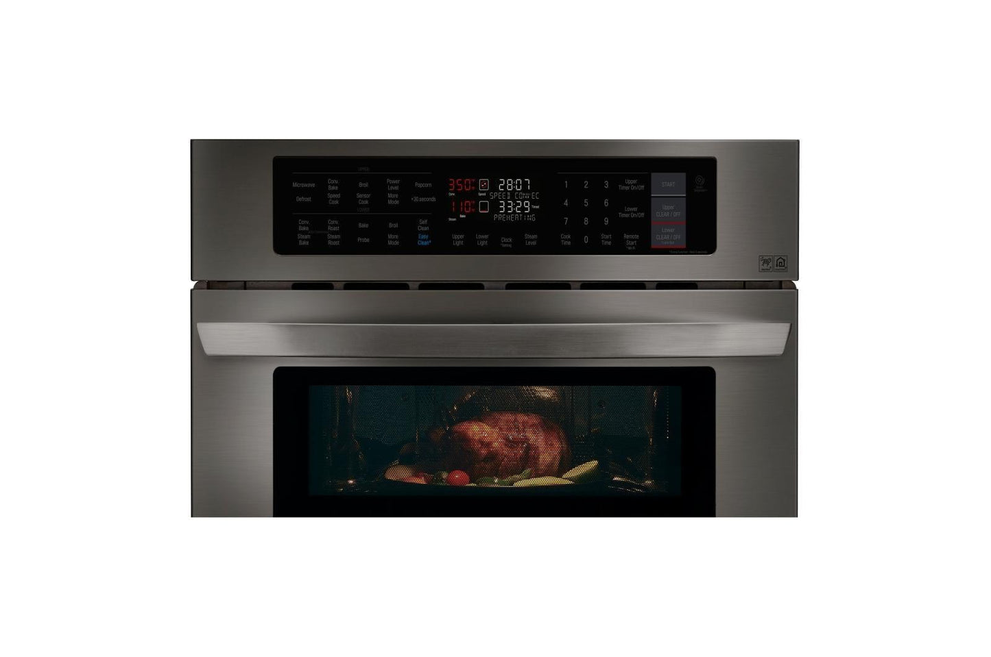 1.7/4.7 cu. ft. Smart wi-fi Enabled Combination Double Wall Oven