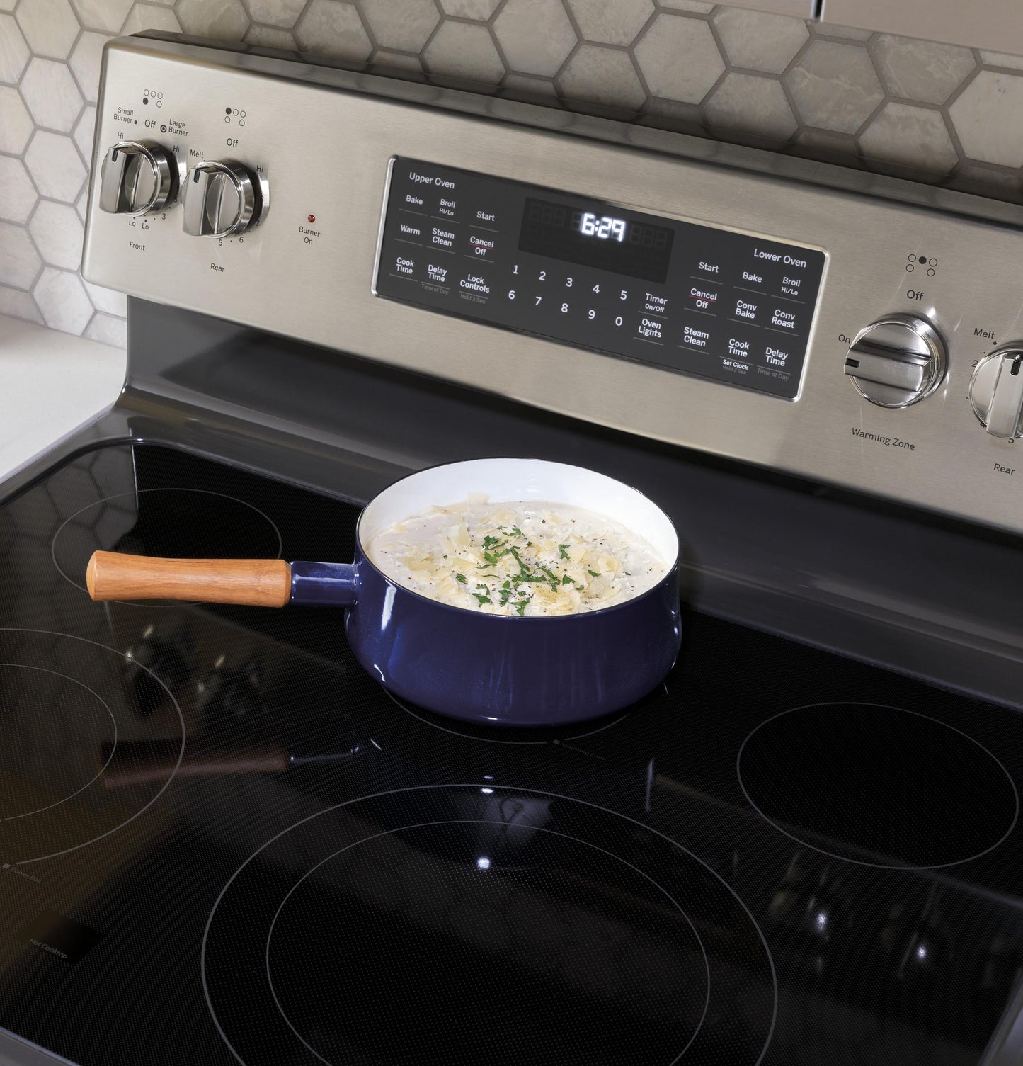 JBS86SPSS GE 30" Free-Standing Electric Double Oven Convection Range