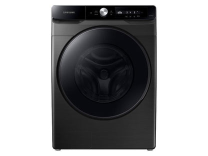 4.5 cu. ft. Large Capacity Smart Dial Front Load Washer with Super Speed Wash in Brushed Black