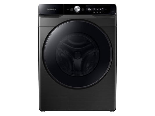 4.5 cu. ft. Large Capacity Smart Dial Front Load Washer with Super Speed Wash in Brushed Black
