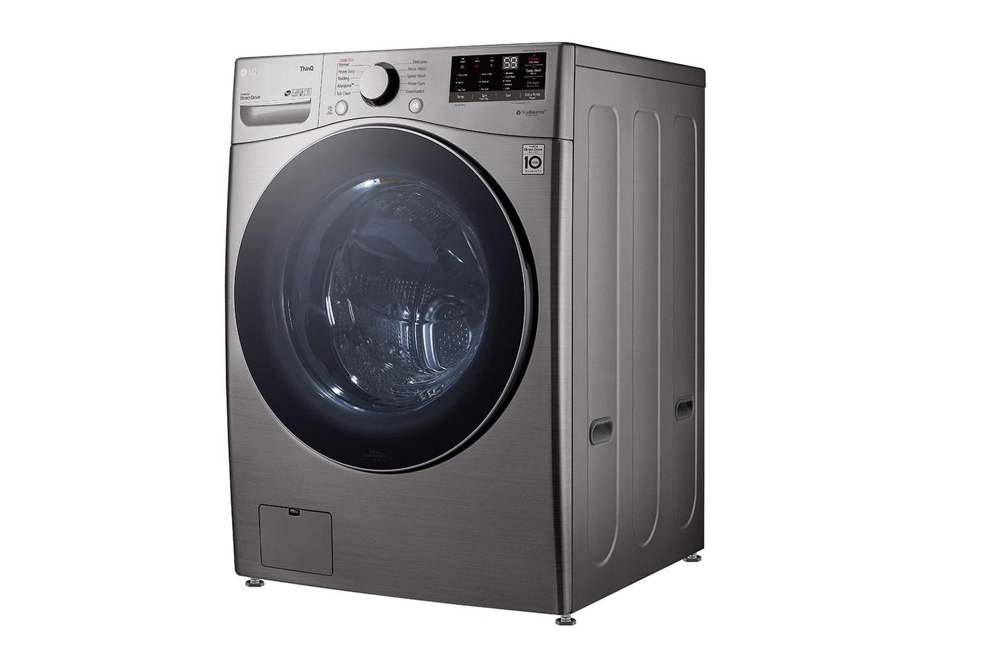 4.5 cu. ft. Ultra Large Capacity Smart wi-fi Enabled Front Load Washer with Built-In Intelligence & Steam Technology