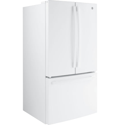GNE27JGMWW GE ENERGY STAR 27.0 Cu. Ft. French-Door Refrigerator