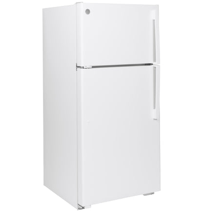 GTE16DTNLWW GE® ENERGY STAR® 15.6 Cu. Ft. Top-Freezer Refrigerator