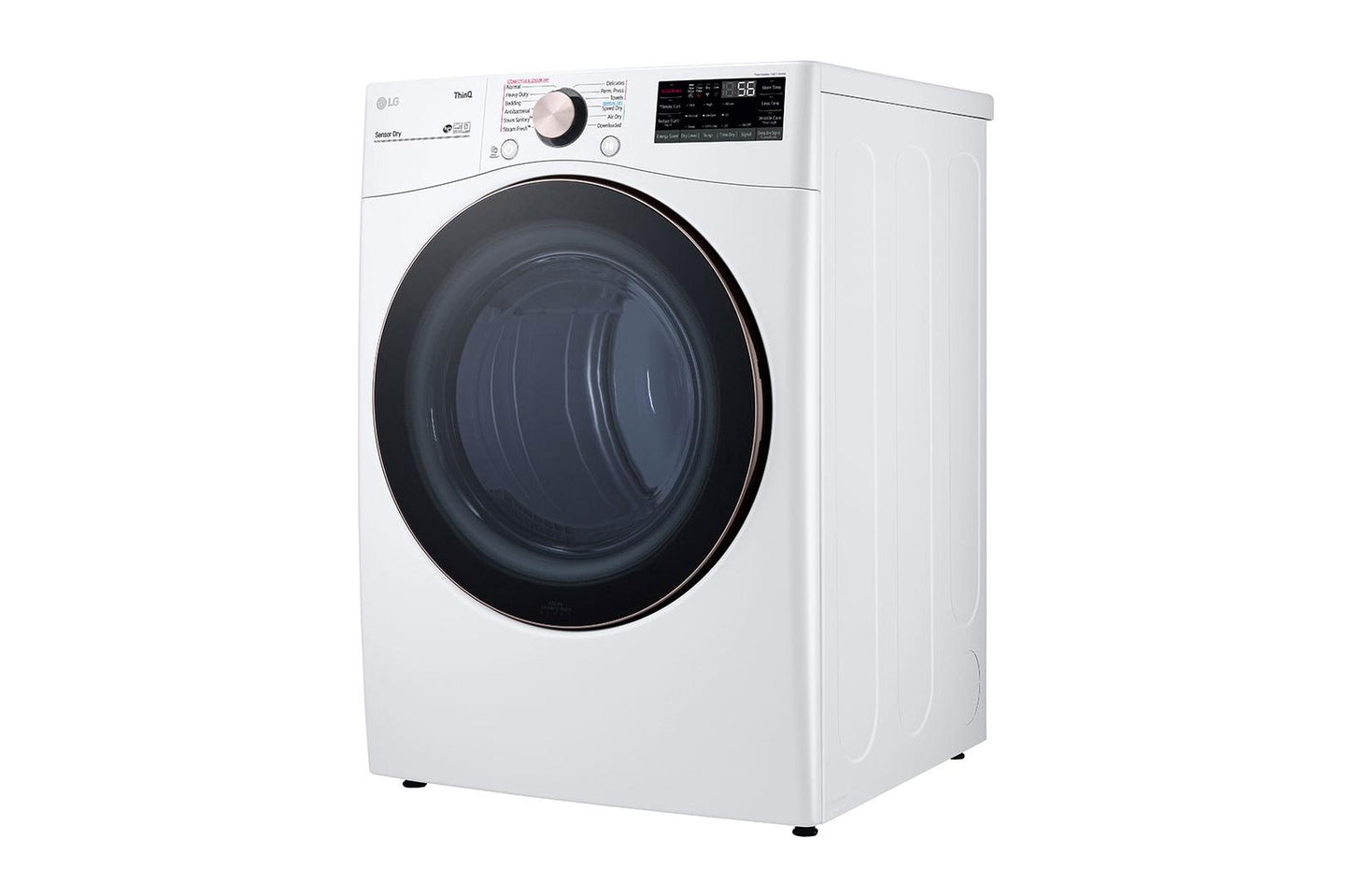 Lg DLGX4001W 7.4 cu. ft. Large Capacity Front Load Gas Dryer - White