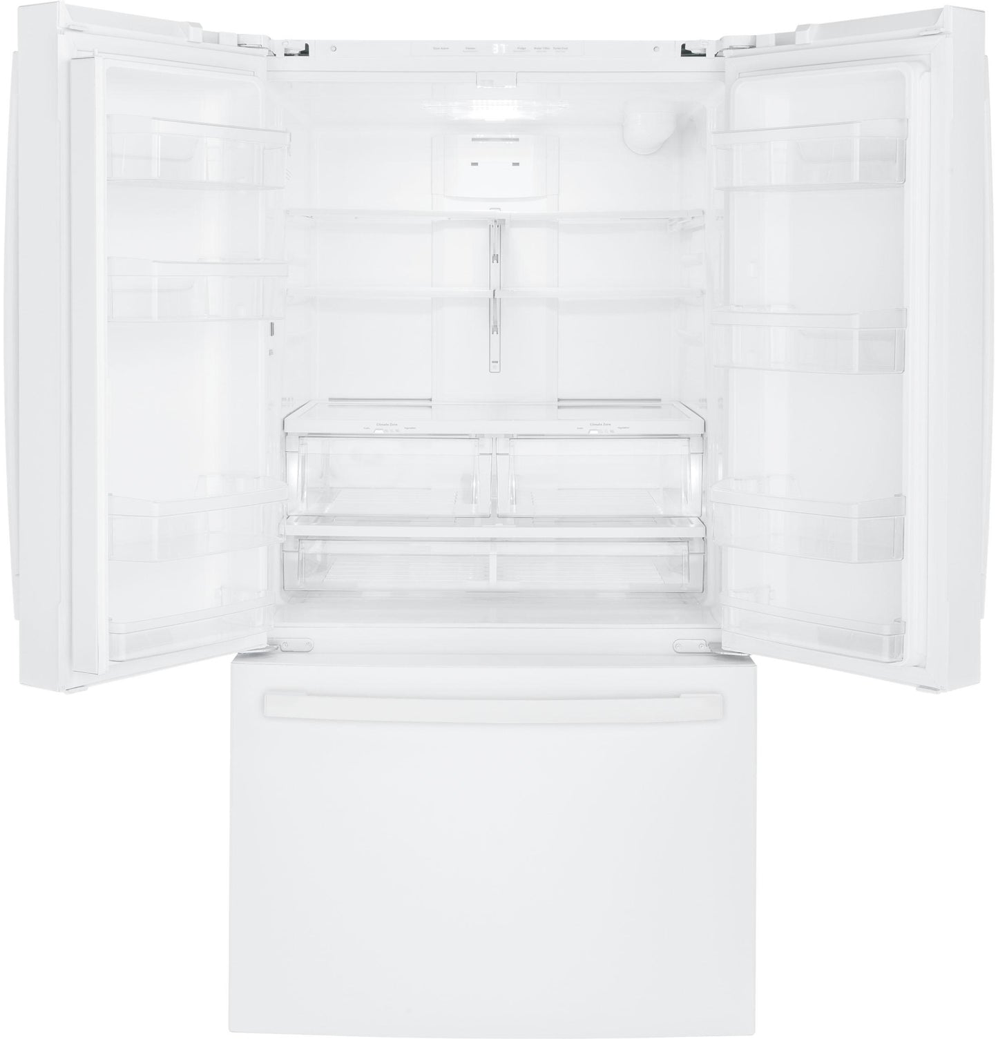 GNE27JGMWW GE ENERGY STAR 27.0 Cu. Ft. French-Door Refrigerator