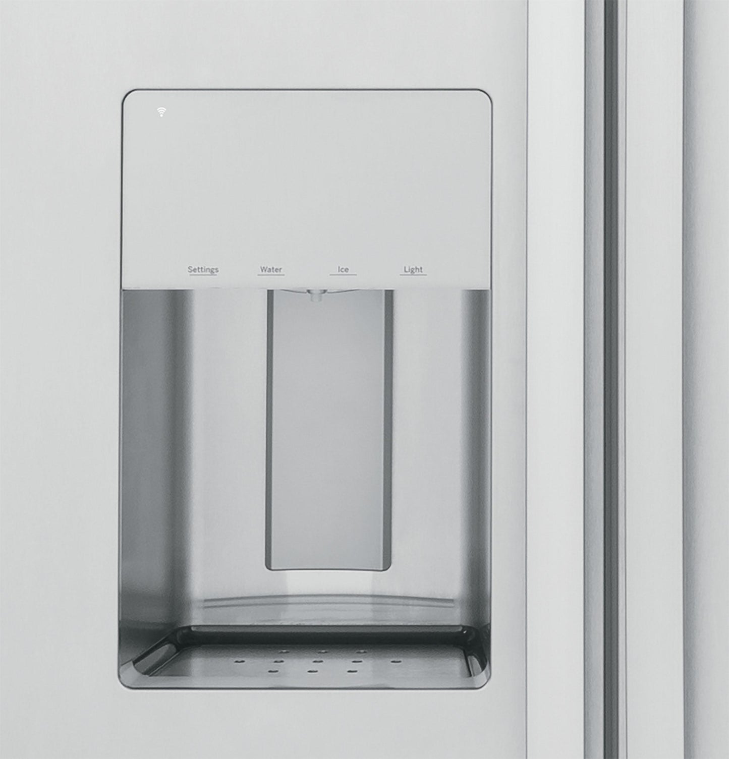 PSB48YSNSS GE Profile™ 48" Smart Built-In Side-by-Side Refrigerator with Dispenser