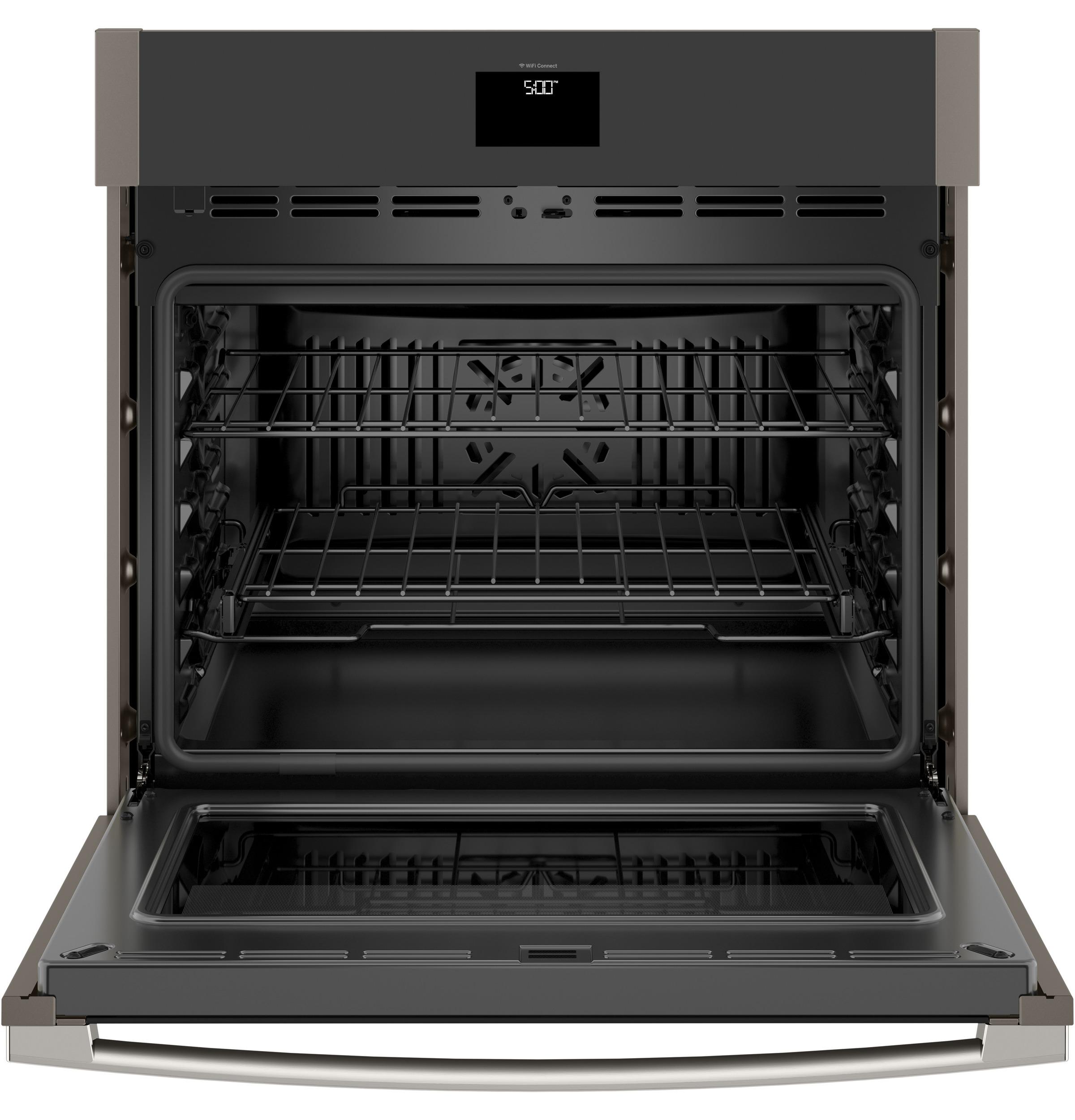 JTS5000ENES GE® 30" Smart Built-In Self-Clean Convection Single Wall Oven with Never Scrub Racks