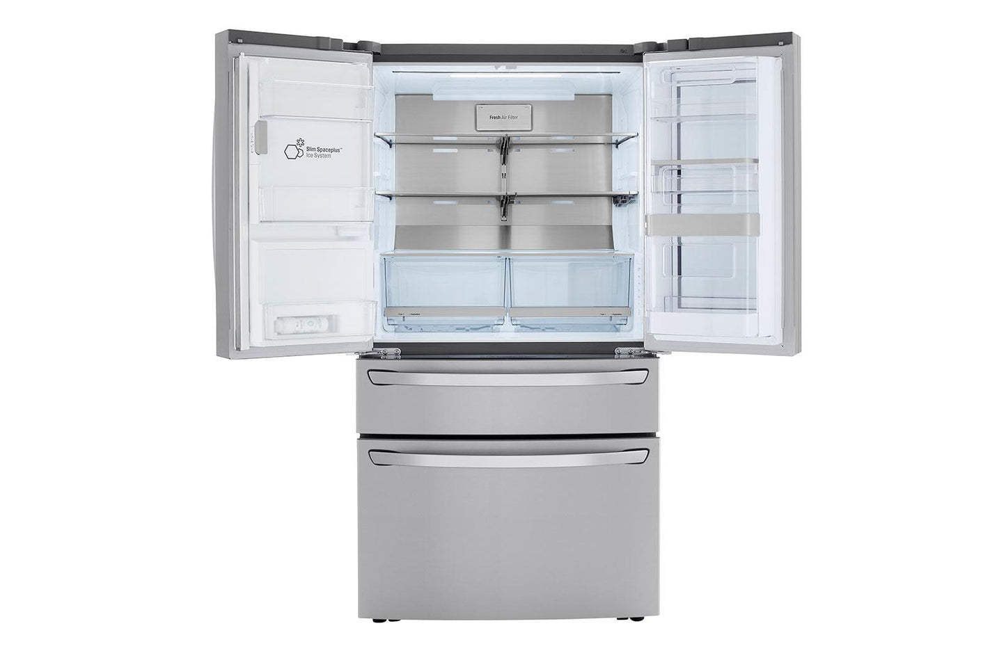 Lg LRMVS3006S 30 cu. ft. Smart InstaView® Door-in-Door® Refrigerator with Craft Ice™