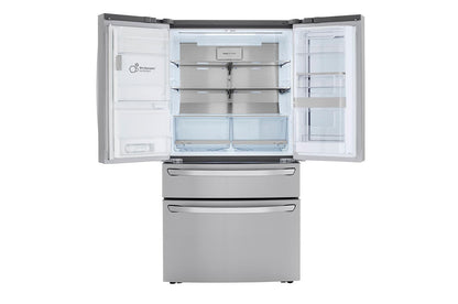 Lg LRMVS3006S 30 cu. ft. Smart InstaView® Door-in-Door® Refrigerator with Craft Ice™
