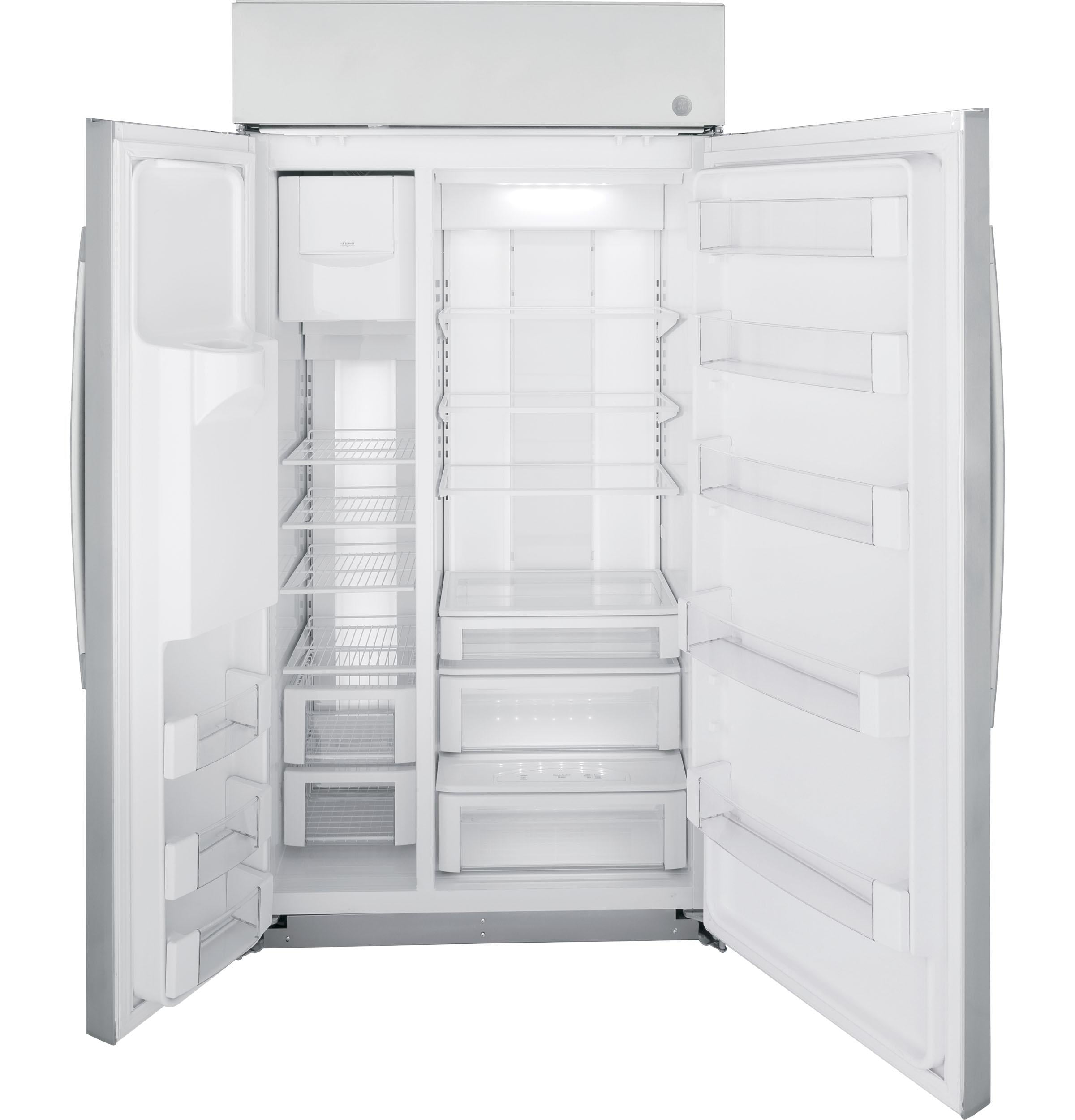 PSB42YSRSS GE Profile™ Series 42" Smart Built-In Side-by-Side Refrigerator with Dispenser