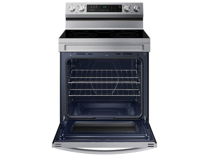 Samsung NE63A6311SS 6.3 cu. ft. Smart Freestanding Electric Range with Rapid Boil™ & Self Clean in Stainless Steel