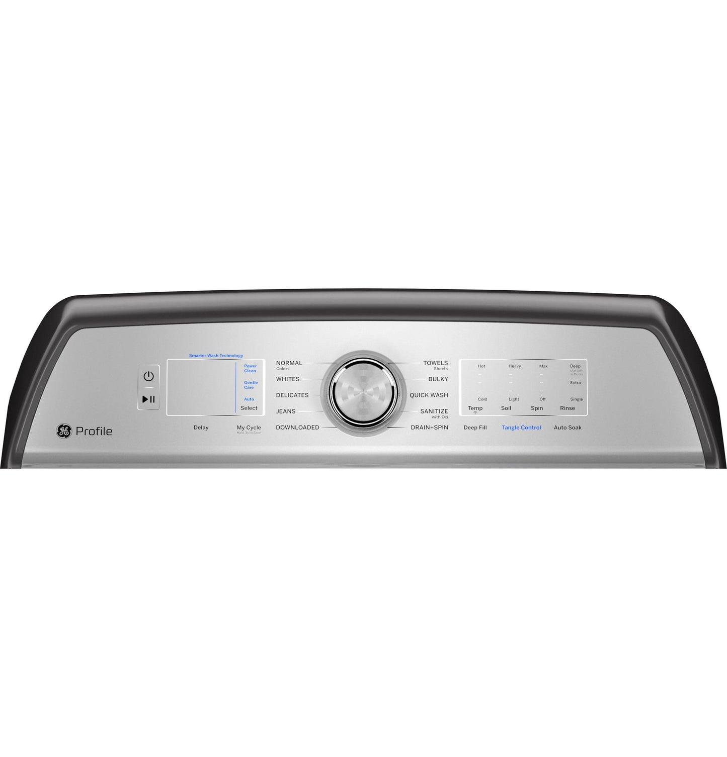 PTW600BPRDG GE Profile™ ENERGY STAR® 5.0 cu. ft. Capacity Washer with Smarter Wash Technology and FlexDispense™