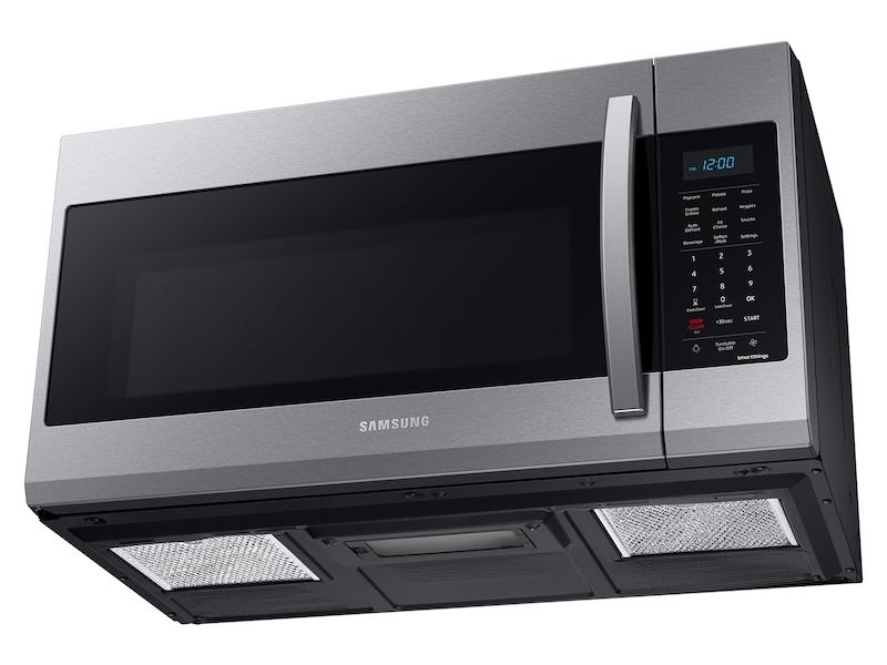 Samsung ME19A7041WS 1.9 cu. ft. Smart Over-the-Range Microwave with Wi-Fi and Sensor Cook in Stainless Steel