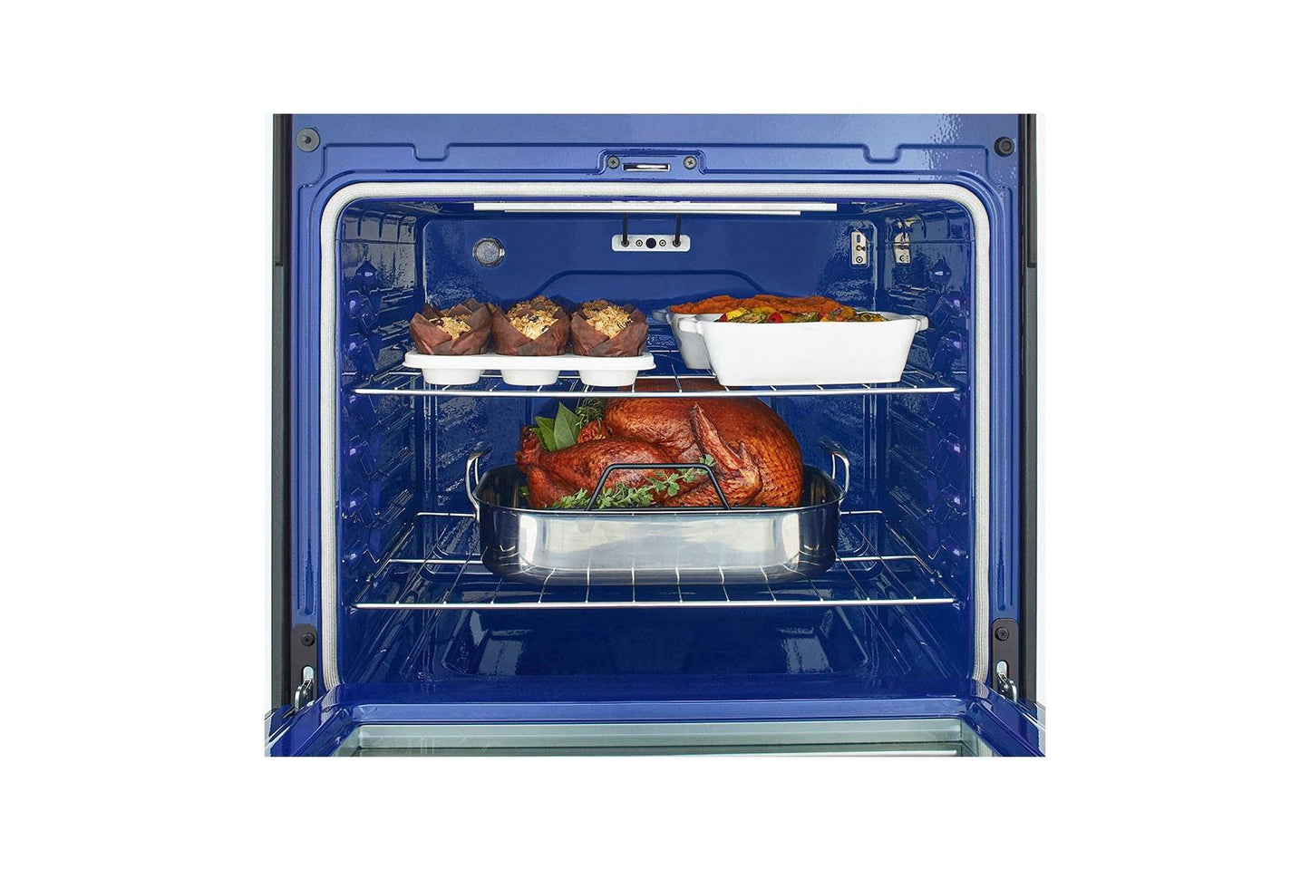 Lg LREL6323D 6.3 cu. ft. Smart Wi-Fi Enabled Fan Convection Electric Range with Air Fry & EasyClean®