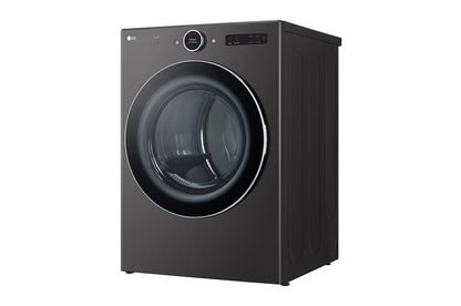 Lg DLGX6701B 7.4 cu. ft. Ultra Large Capacity Smart Front Load Gas Dryer with Built-In Intelligence & TurboSteam®