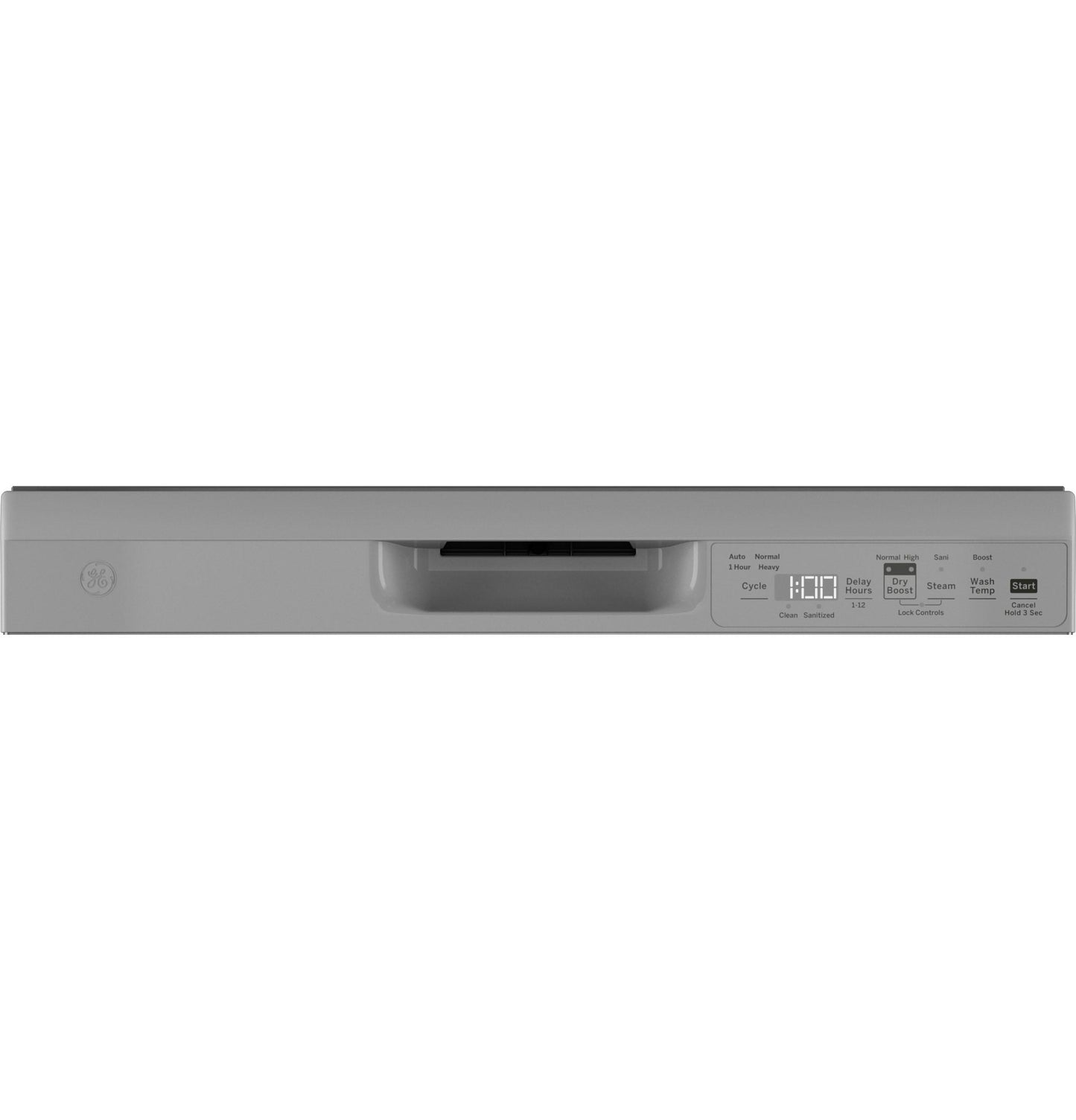GDF550PSRSS GE ENERGY STAR Front Control with Plastic Interior Dishwasher with Sanitize Cycle & Dry Boost
