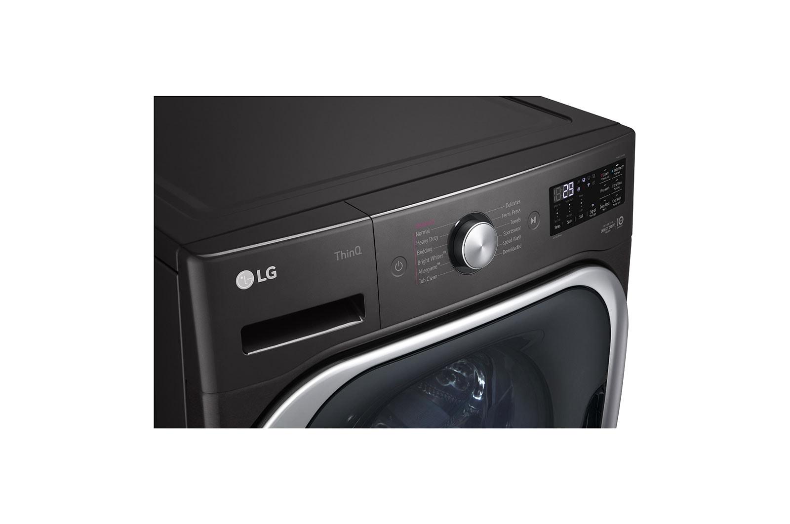 Lg 5.2 cu. ft. Mega Capacity Smart wi-fi Enabled Front Load Washer with TurboWash® and Built-In Intelligence