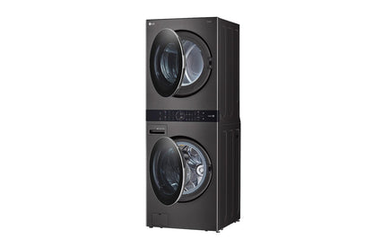 Lg WKGX201HBA Single Unit Front Load LG WashTower™ with Center Control™ 4.5 cu. ft. Washer and 7.4 cu. ft. Gas Dryer