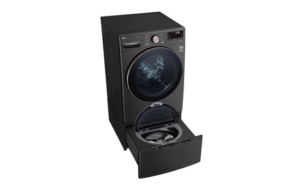 Lg WM4000HBA 4.5 cu. ft. Ultra Large Capacity Front Load Washer - Black Steel