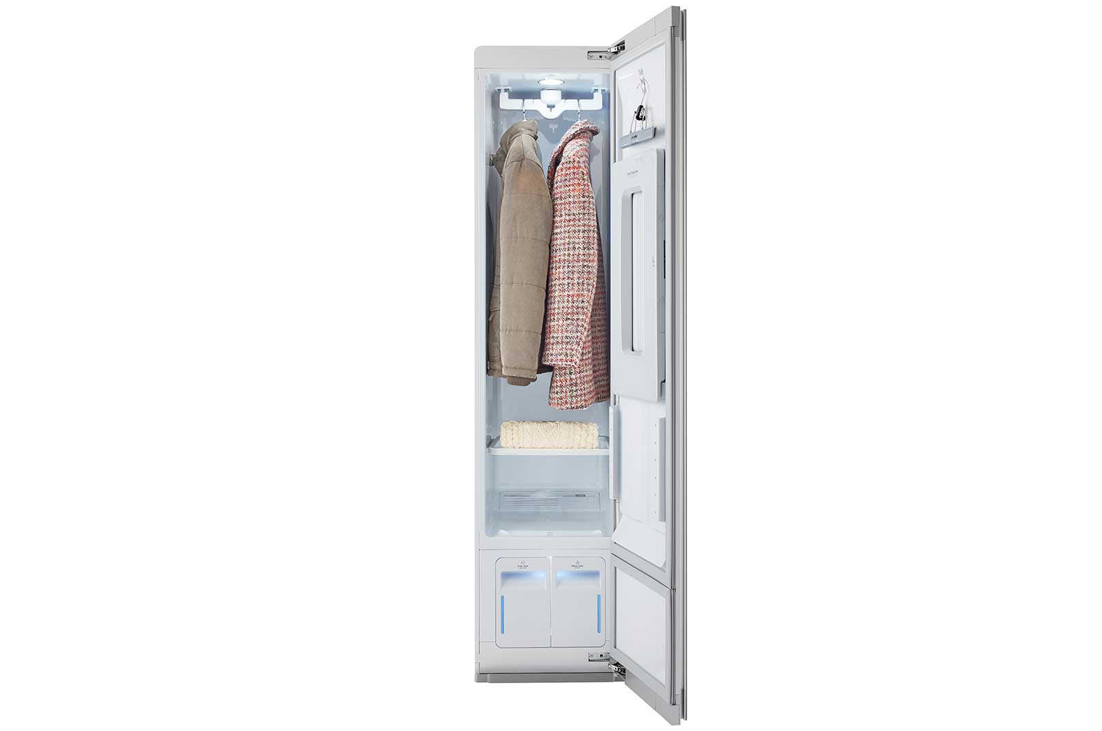 LG Styler® Smart wi-fi Enabled Steam Closet with TrueSteam® Technology and Exclusive Moving Hangers