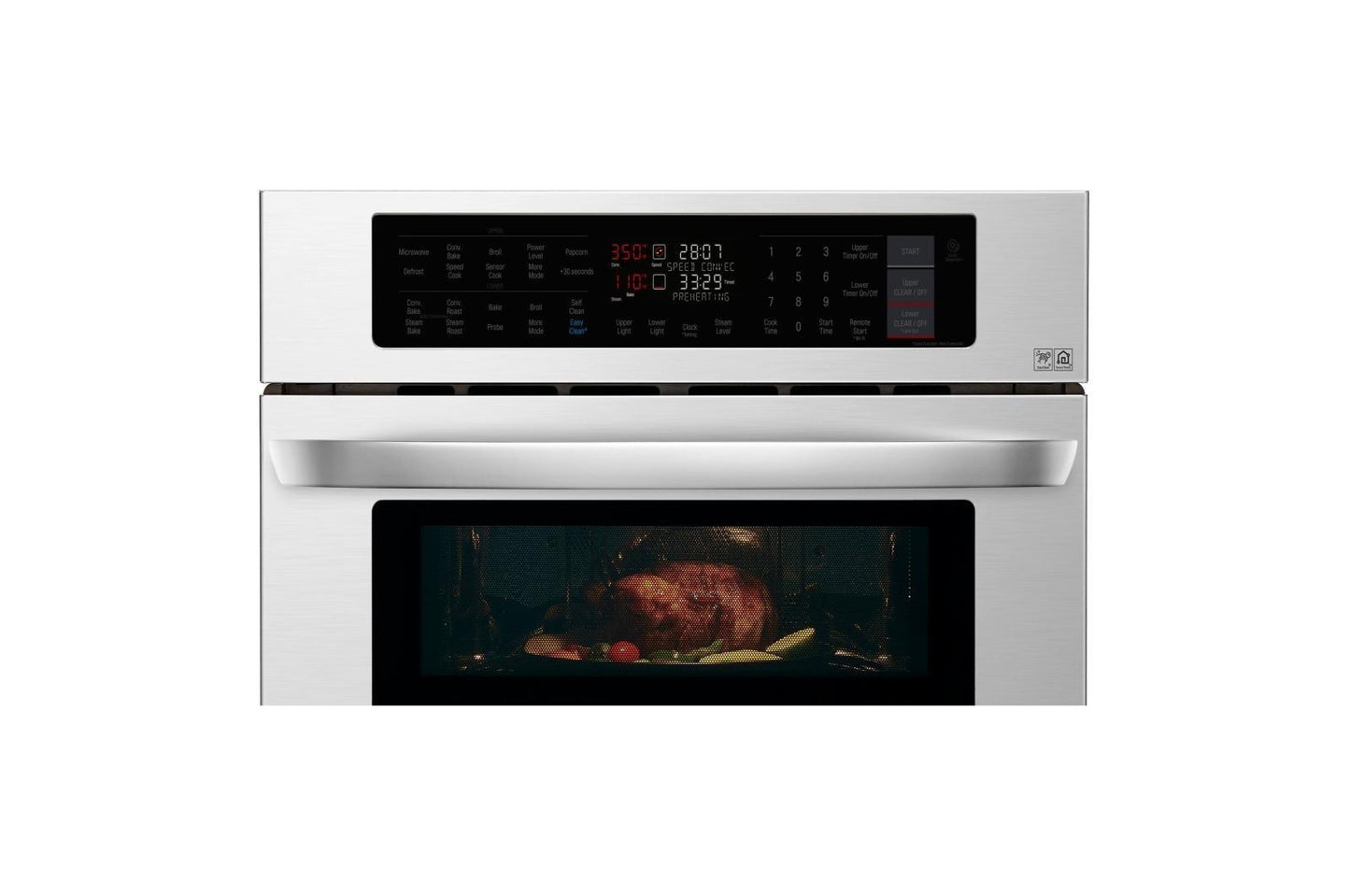 1.7/4.7 cu. ft. Smart wi-fi Enabled Combination Double Wall Oven