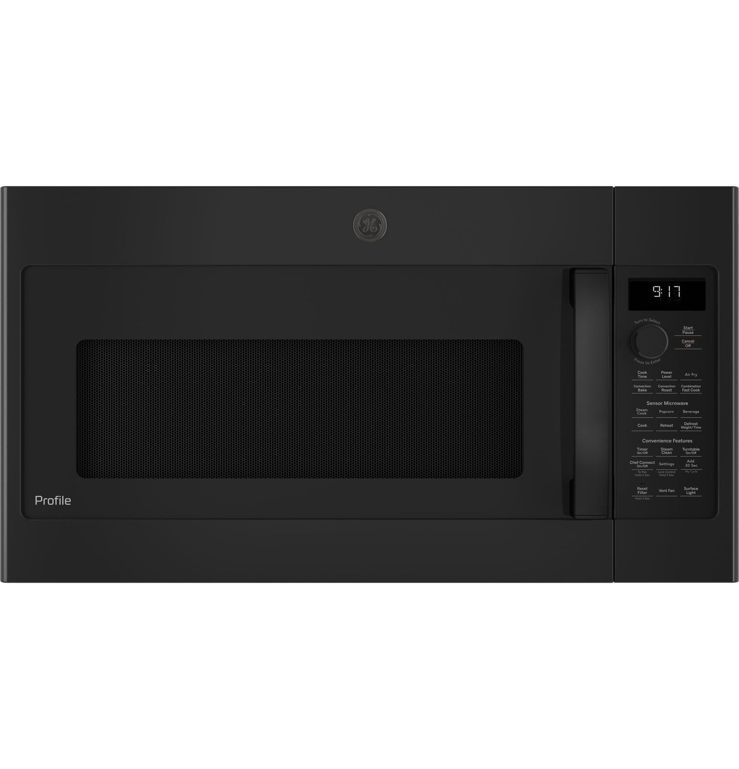PVM9179DRBB GE Profile™ 1.7 Cu. Ft. Convection Over-the-Range Microwave Oven