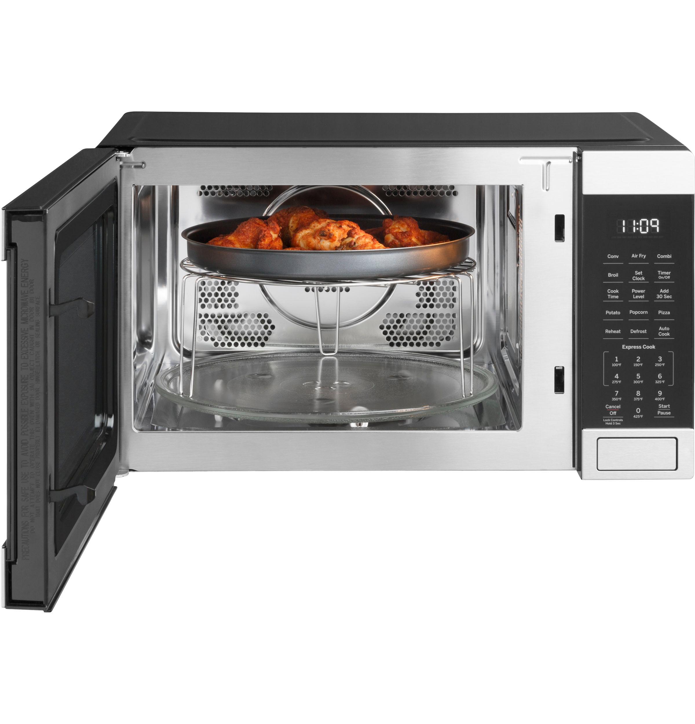 GE® 1.0 Cu. Ft. Capacity Countertop Convection Microwave Oven with Air Fry