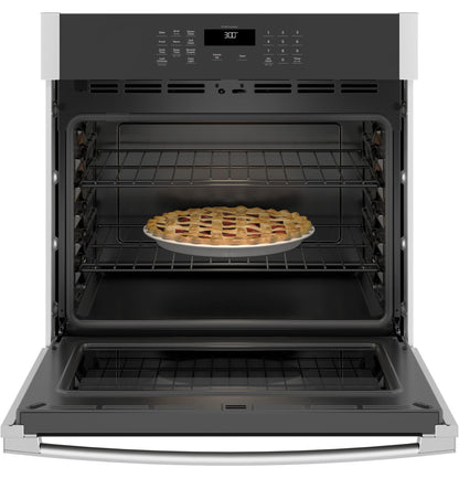 JTS3000SNSS GE® 30" Smart Built-In Self-Clean Single Wall Oven with Never-Scrub Racks