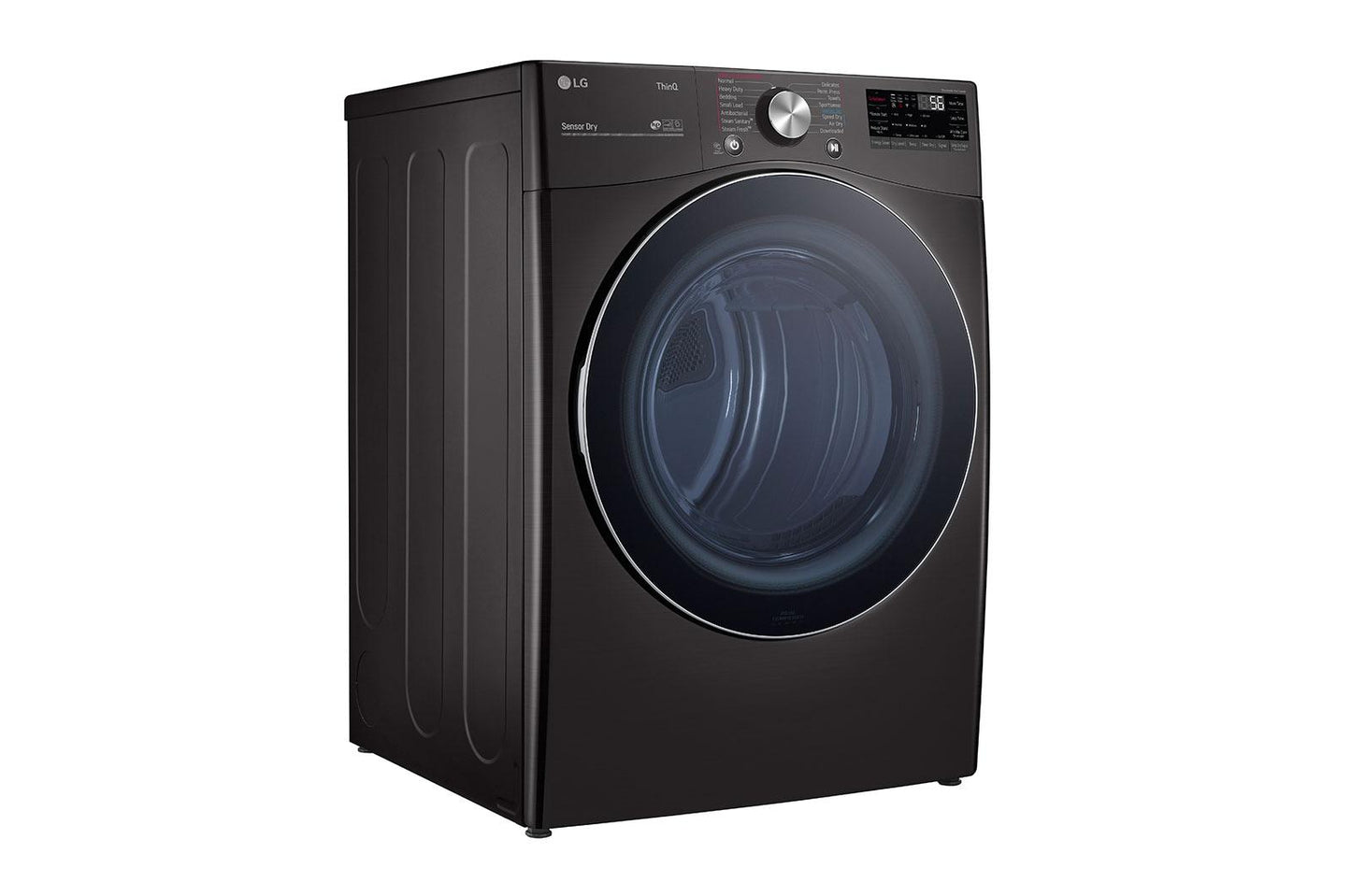 Lg DLGX4201B 7.4 cu. ft. Ultra Large Capacity Smart Wi-Fi Enabled Front Load Gas Dryer with TurboSteam™ and Built-In Intelligence