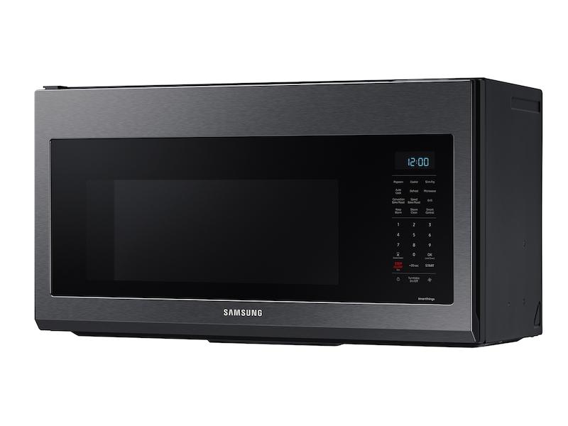 Samsung MC17T8000CG 1.7 cu ft. Smart Over-the-Range Microwave with Convection & Slim Fry™ in Black Stainless Steel