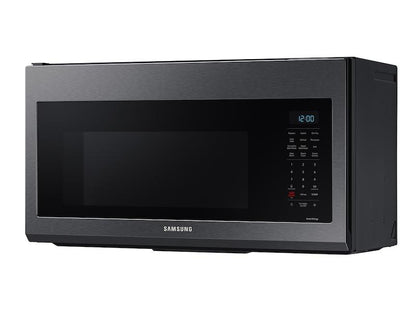 Samsung MC17T8000CG 1.7 cu ft. Smart Over-the-Range Microwave with Convection & Slim Fry™ in Black Stainless Steel