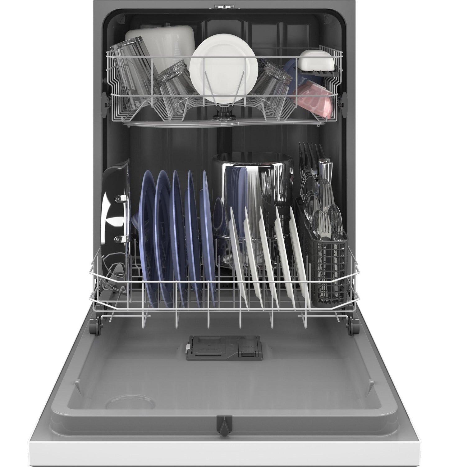 GDF535PGRWW GE® ENERGY STAR® Dishwasher with Front Controls