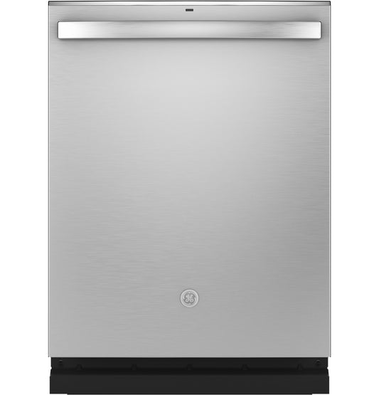 GE® Top Control with Stainless Steel Interior Dishwasher with Sanitize Cycle & Dry Boost with Fan Assist