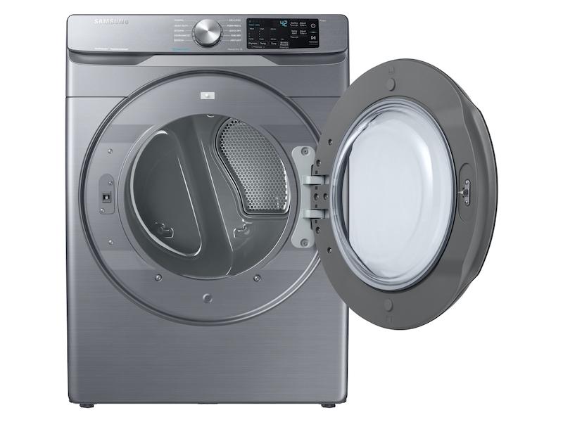7.5 cu. ft. Electric Dryer with Steam Sanitize+ in Platinum