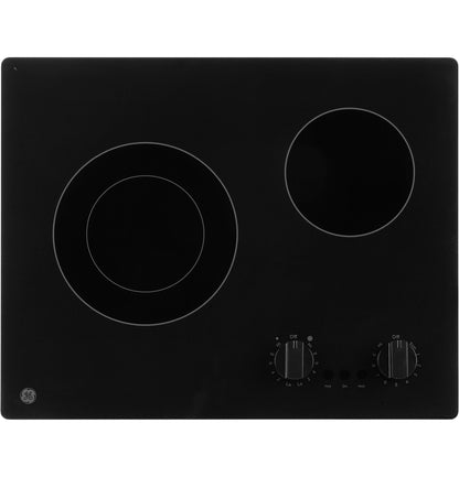 JP3021DPBB GE® 21" Electric Radiant Cooktop