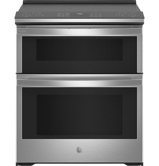 PS960YPFS GE Profile™ 30" Smart Slide-In Electric Double Oven Convection Fingerprint Resistant Range