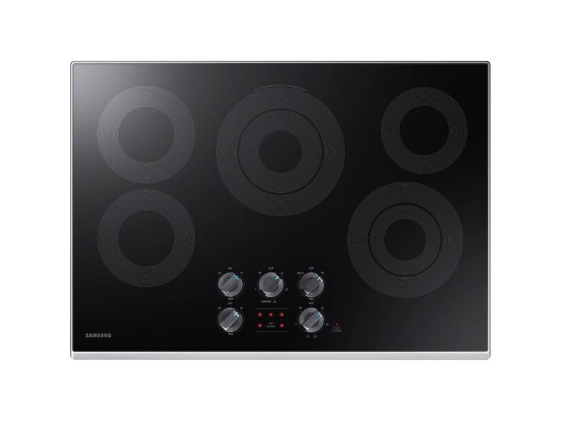 30" Smart Electric Cooktop in Stainless Steel