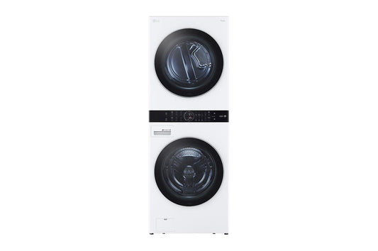 Lg WKEX200HWA Single Unit Front Load LG WashTower™ with Center Control™ 4.5 cu. ft. Washer and 7.4 cu. ft. Electric Dryer